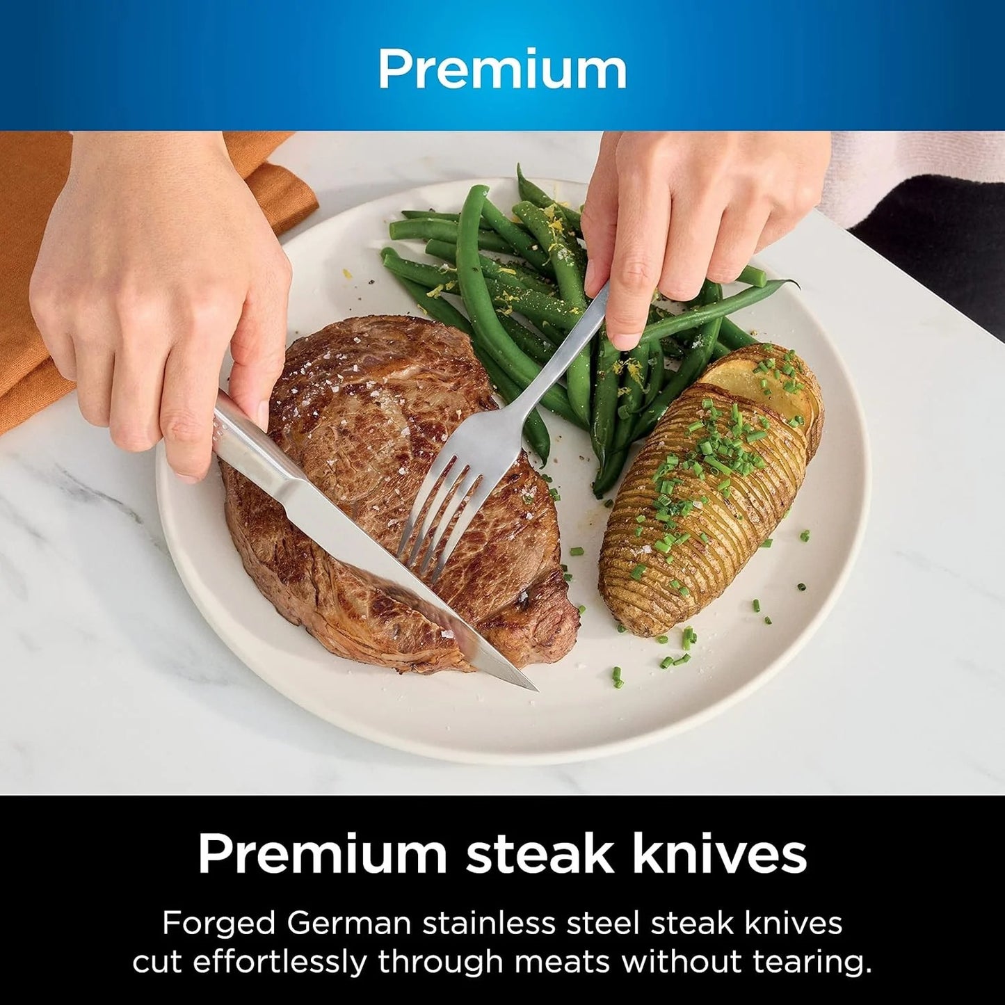 NoDull ™ 12 Piece Knife Set