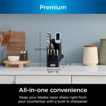 NoDull ™ 12 Piece Knife Set